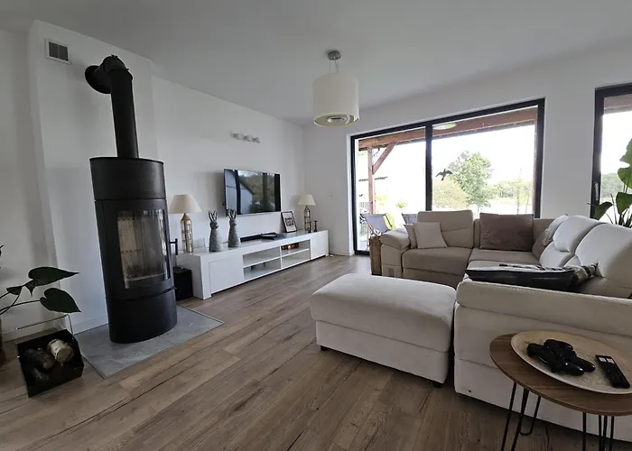 W Tarczynach - Mazurski Dom Z Widokiem Na Jezioro * Tarczyny